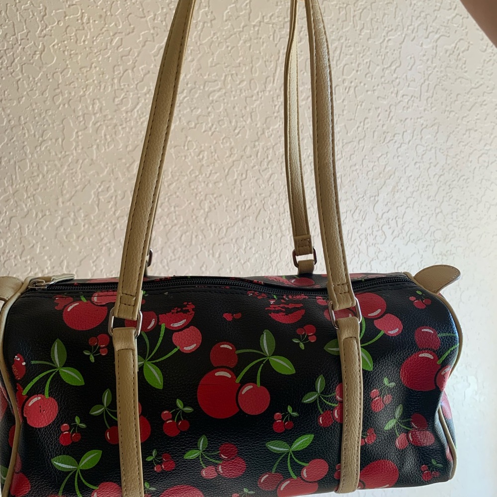 Vtg Mickey cherry purse **PLEASE READ**